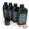 Suzuki GSX‑R 600 / 750 / 1000 / 1100 Oil Change Kit with BelRay 10W‑40 motor oil and premium oil filter for 1986–2022 models
