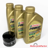 Castrol Full Synthetic Oil Change Kit for Ducati 350–696cc Motorcycles – Monster, Scrambler, Pantah, F3 – Includes Filter