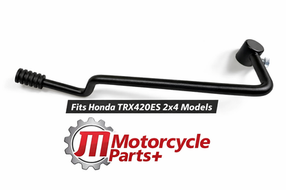 Honda TRX420ES 2x4 electric‑shift‑to‑manual conversion lever — USA‑made black steel foot shifter for Rancher 420 ES models