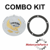 DERBY COVER LIVE TO RIDE WITH GASKET KIT