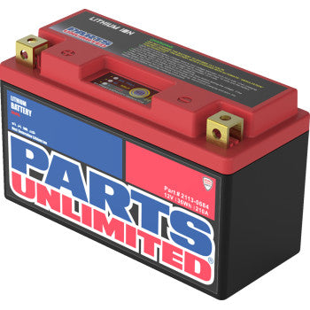 Parts Unlimited HJT9B‑FP Lithium LiFePO4 Battery – Ultra‑Light 210A CCA High‑Performance Powersports Battery
