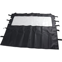 Moose Offroad Rear Dust Panel Windshield Kawasaki Mule PRO FX 2016 2025 Vinyl Rip Stop Nylon USA Made