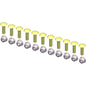 KFI Wear Bar Hardware Kit – Replacement Bolts & Nuts for Pro Series, Sno‑Devil, Flex Blade & 48"–72" Wear Bars – Set of 12 Bolts + 12 Nuts