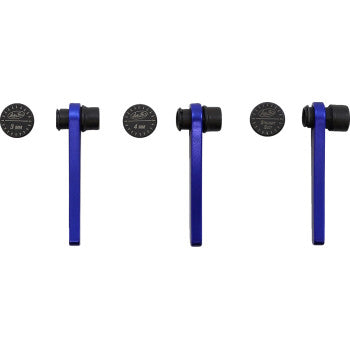 Motion Pro 08‑0721 Tappet Adjuster Tool Set – 8/9/10mm Lock Nut Sockets + 3mm/4mm Drivers – Fits Most Motorcycle & ATV Valve Lash Adjustments – 10% Off at Checkout