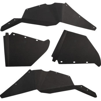 Overfenders Add‑On Fender Flares Mud Guards – Fits Yamaha YXZ1000R (2016–2022) – .125" HMW Polyethylene – CNC Cut – Complete Hardware | 10% Off at Checkout