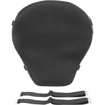 Saddlemen Comfort Topper Air Pad – Medium Cruiser Motorcycle Seat Cushion
