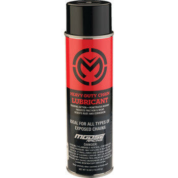 MOOSE OFFROAD 3605-0135 Heavy-Duty Chain Lubricant HD Chain Lube Can Spray- 15 oz. net wt. - Aerosol