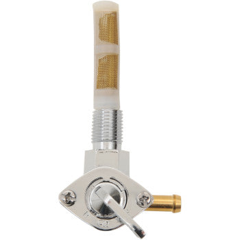 DRAG SPECIALTIES 0705-0201 1/4" NPT Petcock Fuel Petcock - 90° - Chrome