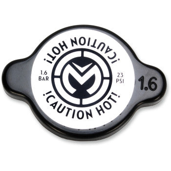 MOOSE OFFROAD 1903-0017 212-1601 High Pressure Radiator Cap Black - 1.6 Bar 23 PSI
