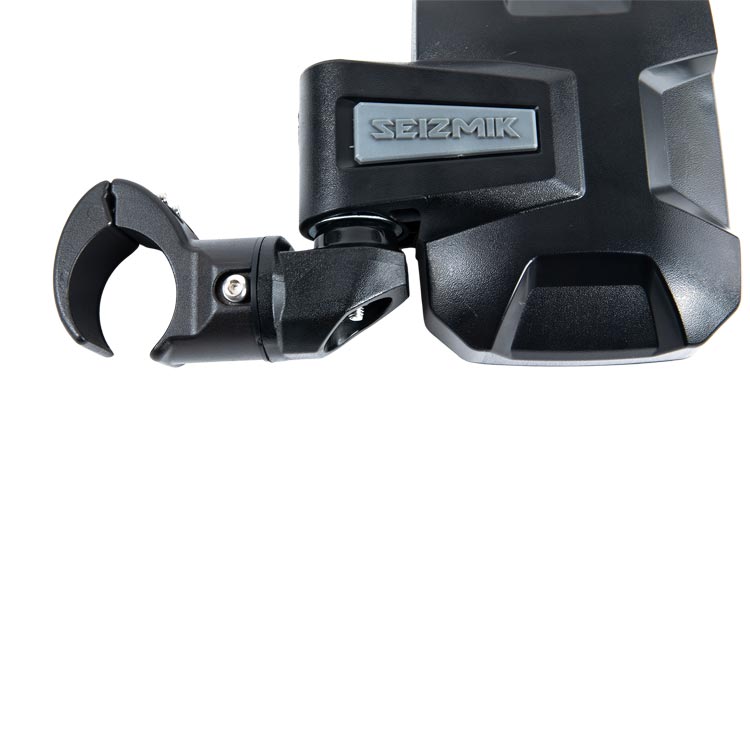 Seizmik Embark UTV Side View Mirrors 18114 – Vertical Adjustable Clamp Mirror Pair for Polaris Ranger, RZR, Can‑Am, Honda, Kawasaki – Fits 1.75″–2″ ROPS