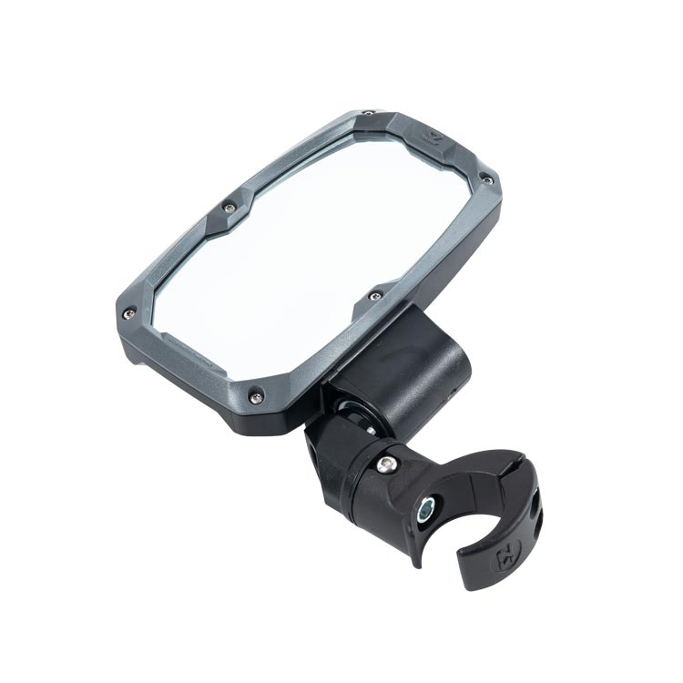Seizmik Embark UTV Side View Mirrors 18114 – Vertical Adjustable Clamp Mirror Pair for Polaris Ranger, RZR, Can‑Am, Honda, Kawasaki – Fits 1.75″–2″ ROPS