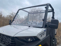 Polaris Ranger SP570 / Mid‑Size hard‑coated polycarbonate front windshield with slide vent