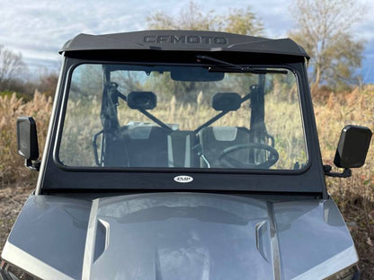 2023 CFMOTO UForce 600 Laminated Glass Windshield – Metal Frame – Hand Wiper – DOT Rated