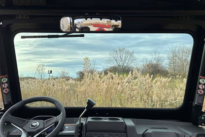 2023 CFMOTO UForce 600 Laminated Glass Windshield – Metal Frame – Hand Wiper – DOT Rated