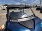 CFMoto ZForce laminated glass windshield with vents and hand‑operated wiper