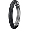 Dunlop D402 Front Tire MH90-21 54H Narrow Whitewall Harley-Davidson Touring Motorcycle Tire

