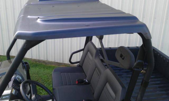 UTV Cooter Brown Universal Hard Plastic Roof Top – 3/16" Polyethylene – Fits Mule, Rhino, Ranger, Teryx & More