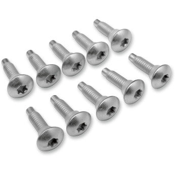 EFI Fuel Pump Top Plate Hardware Screw Kit 10 Pack for Harley 01-17 Softail FXST, Heritage FLST, 02-07 Electra Glide FLHT, Road King FLHR, Street Glide FLHX, Road Glide FLTR 1311D 8-32 x .590