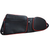 bs sand rzr front door bags black red