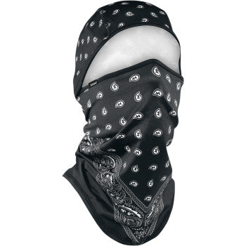 ZAN Headgear SportFlex Convertible Balaclava Face Mask Choose Design All In One Neck Warmer 50 UV Protection Soft Stretch Helmet Friendly