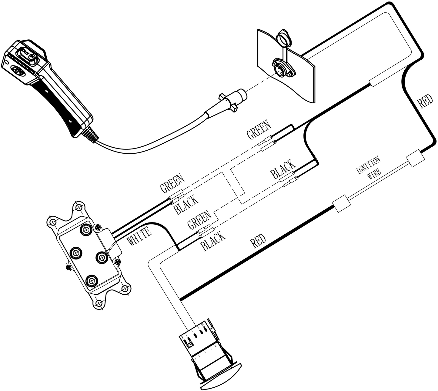 KFI Assault Winch Contactor – Replacement Relay for KFI & Multi‑Brand Winches (AS‑CONT)