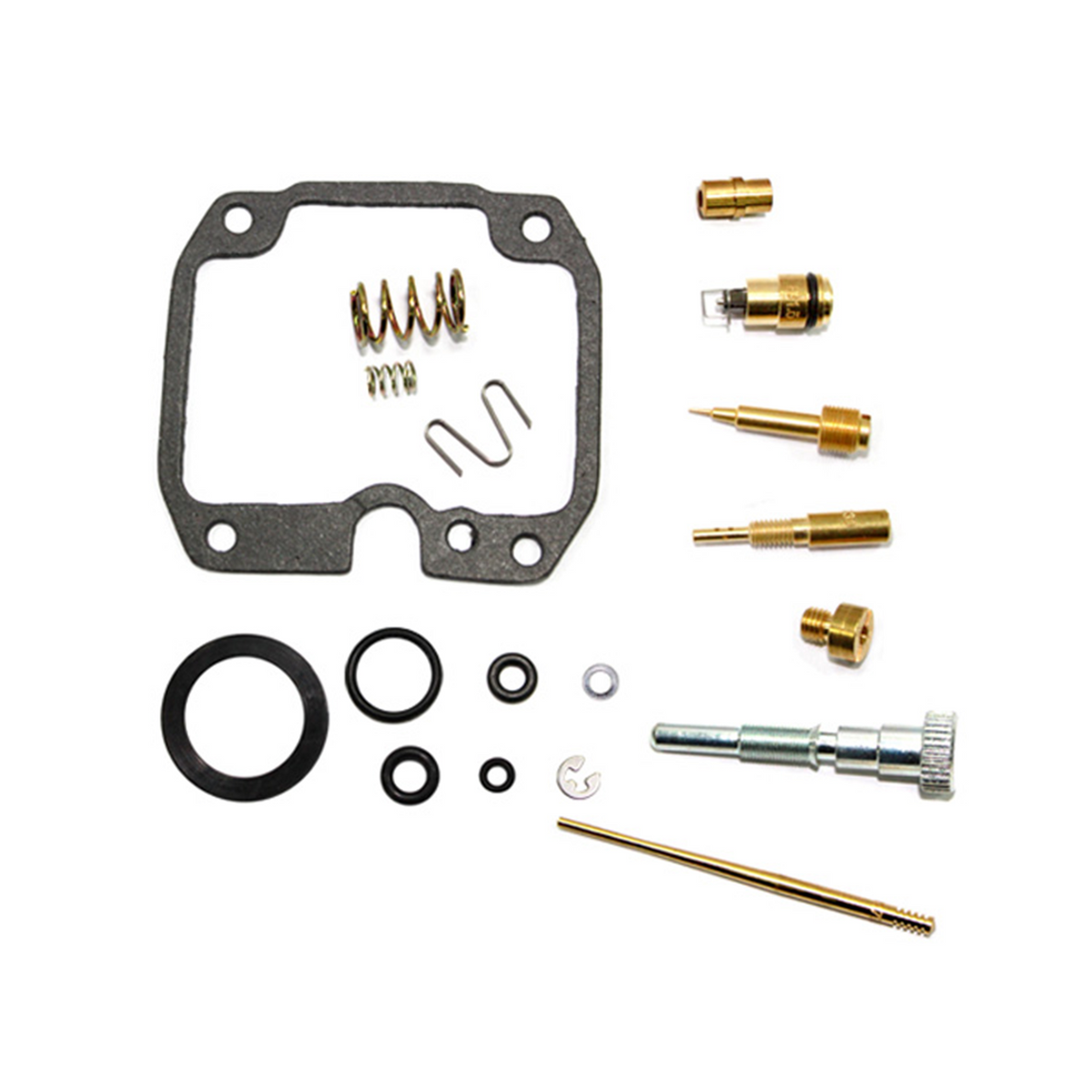 Bronco carburetor repair kit for Yamaha YFB250 Timberwolf 250 with jets gaskets o-rings and needle valve