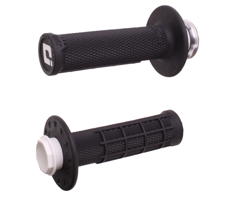 MICRO-X HALF-WAFFLE V2 Mini Bike Motorcycle Offroad Dirtbike LOCK-ON GRIP SET KTM 50SX & SX-E2/3/5, GAS GAS MC50,MC-E2/3/5 & HUSQVARNA TC50 & EE-2/3/5