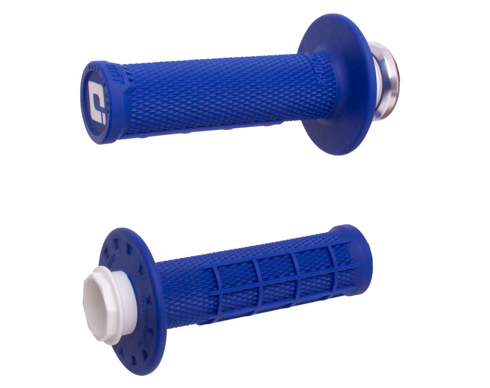 MICRO-X HALF-WAFFLE V2 Mini Bike Motorcycle Offroad Dirtbike LOCK-ON GRIP SET KTM 50SX & SX-E2/3/5, GAS GAS MC50,MC-E2/3/5 & HUSQVARNA TC50 & EE-2/3/5