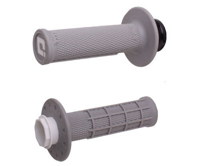 MICRO-X HALF-WAFFLE V2 Mini Bike Motorcycle Offroad Dirtbike LOCK-ON GRIP SET KTM 50SX & SX-E2/3/5, GAS GAS MC50,MC-E2/3/5 & HUSQVARNA TC50 & EE-2/3/5