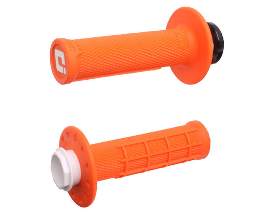 MICRO-X HALF-WAFFLE V2 Mini Bike Motorcycle Offroad Dirtbike LOCK-ON GRIP SET KTM 50SX & SX-E2/3/5, GAS GAS MC50,MC-E2/3/5 & HUSQVARNA TC50 & EE-2/3/5
