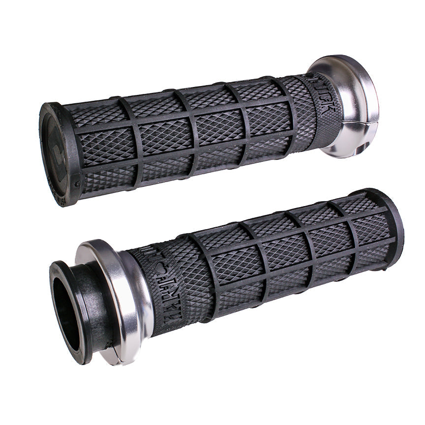 ODI INDIAN 2018+ TOURING: V-TWIN LOCK-ON™ HART-LUCK SIGNATURE FULL-WAFFLE GRIPS SET