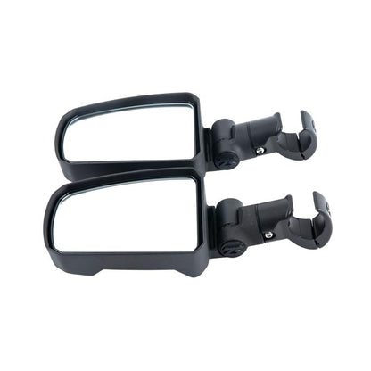 Seizmik Pursuit UTV Side View Mirrors 18110 – Cast Aluminum Mirror Pair for Polaris Ranger, RZR, Can‑Am, Honda, Kawasaki – Fits 1.75″–2″ ROPS