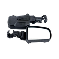 Seizmik Pursuit UTV Side View Mirror Pair 18110 with cast aluminum housing for 1.75″–2″ ROPS