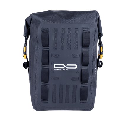 Giant Loop Revelstoke Dry Bag 16L – Waterproof Tail Bag – Black – ADV Dual Sport Motorcycle