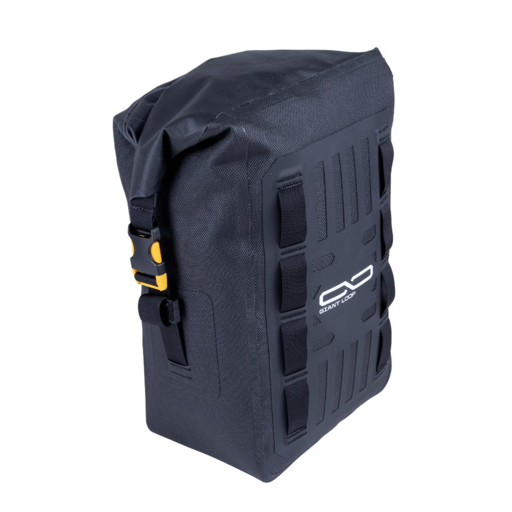 Giant Loop Revelstoke Dry Bag 16L – Waterproof Tail Bag – Black – ADV Dual Sport Motorcycle