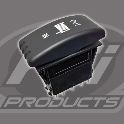KFI AS‑50X 5000 lb Assault Series Winch Kit – Synthetic Cable – Dash Rocker Switch, Remote & Contactor – ATV / UTV / SxS