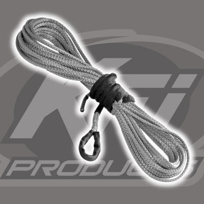 KFI Assault Series 3500 lb Synthetic Winch Kit for Polaris ATV – AS‑35 – Includes Synthetic Cable, Mini‑Rocker, Remote, Contactor & Hook Stopper