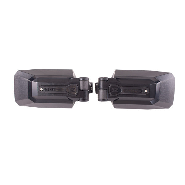 Seizmik Trail Rider Side View Mirrors Set (Pair) – Universal 1.75″ Inch Round Tube