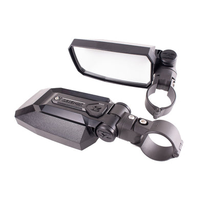 Seizmik Trail Rider Side View Mirrors Set (Pair) – Universal 1.75″ Inch Round Tube