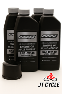 Kawasaki Teryx 750 800 1000 Oil Change Kit Moose Offroad 10W‑40 Mineral Oil Filter UTV Maintenance