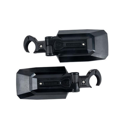 Seizmik Trail Rider Side View Mirrors Set (Pair) – Universal Adjustable Clamp Fits 1.75″ to 2″ ROPS