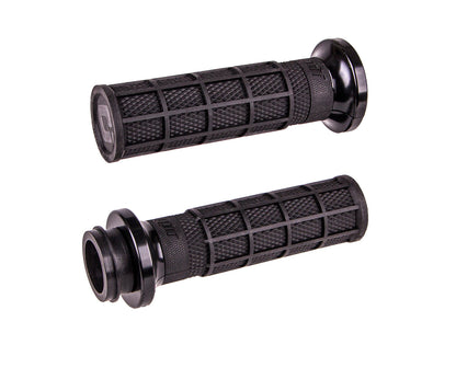 ODI HARLEY-DAVIDSON 2008-2023 TBW: V-TWIN LOCK-ON™ HART-LUCK SIGNATURE FULL-WAFFLE GRIP SET