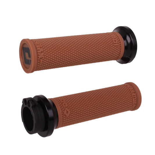 ODI HARLEY-DAVIDSON 1984+ CABLE: RUFFIAN V-TWIN LOCK-ON™ GRIP SET