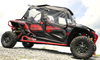 Seizmik Soft Upper Doors installed on Polaris RZR 4‑seat model