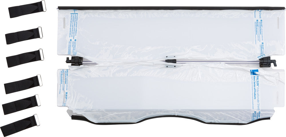 Folding polycarbonate windshield for CFMOTO ZForce 800 2014–2019