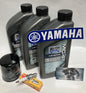 Yamaha Kodiak 450 Grizzly 450 Wolverine Rhino Oil Change Filter Kit NGK Tune Up Service Maintenance