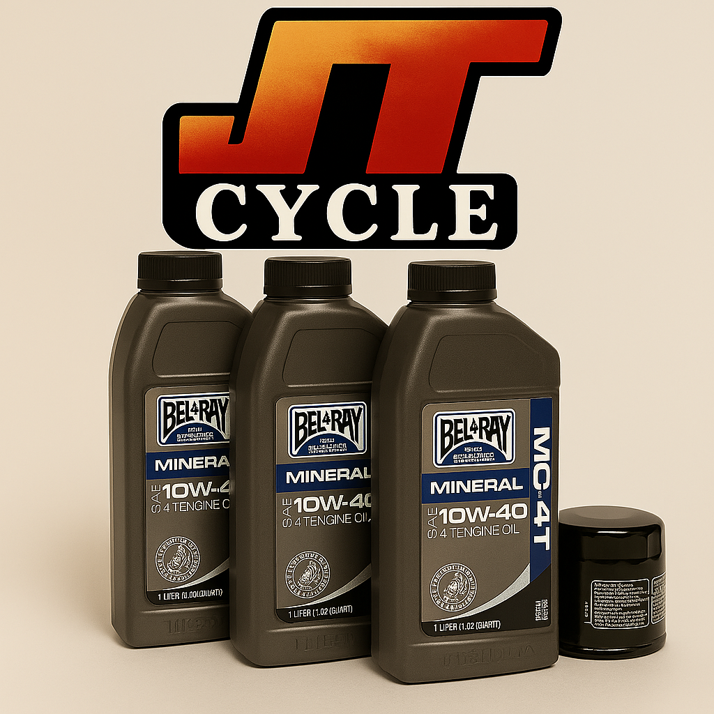 Suzuki AN650 Burgman Oil Change Kit – 2003–2018 – BelRay 10W‑40 + HiFlo Oil Filter – USA Made