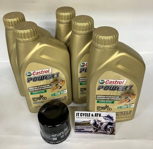 Triumph 800 Tiger 900 1050 America Bonneville Scrambler Synthetic Oil Change Kit Service Maintenance Filter