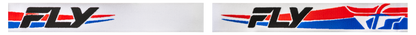 FLY Racing Focus Snow Goggle White/Red/Blue w/ Dark Blue Mirror/Smoke Lens – Dual Pane Anti‑Fog