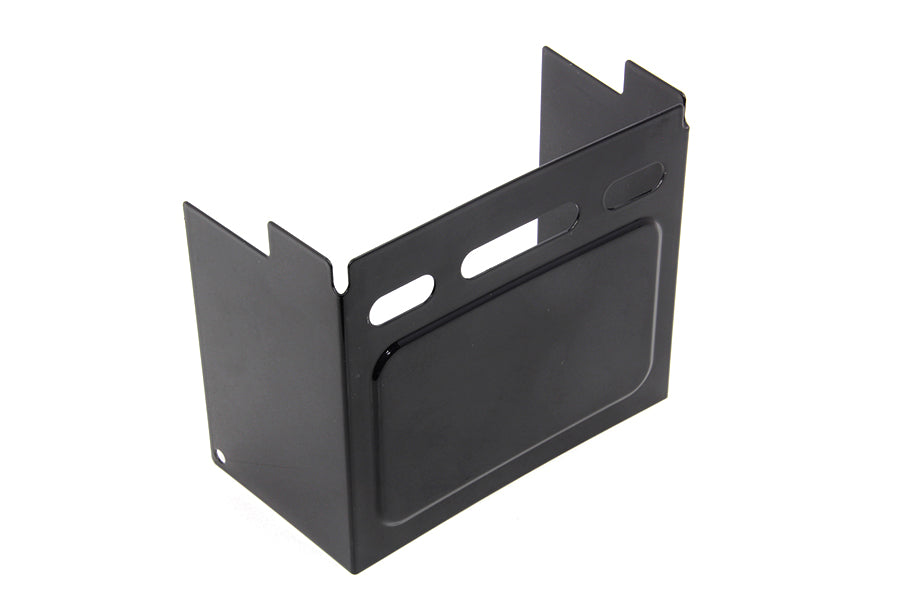 Black Gloss Battery Cover Kit Harley Dyna Wide Glide Top & Side FXDWG 1991-1996